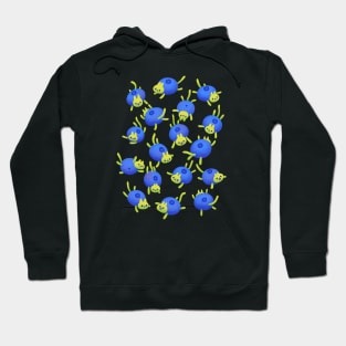 Blueberry Cats Hoodie